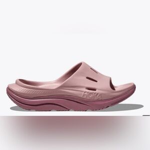 Hoka Ora Recover Slide 3 in Women’s 9/Men’s 7, Pale Mauve/Wistful Mauve, EUC.